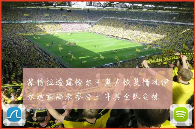 蒙特拉透露恰尔汗奥卢恢复情况伊尔迪兹尚未参与土耳其全队合练
